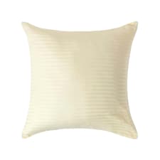 Homescapes Pastel Yellow European Size Egyptian Cotton Pillowcase 330 TC - 60 x 60 cm | Yellow