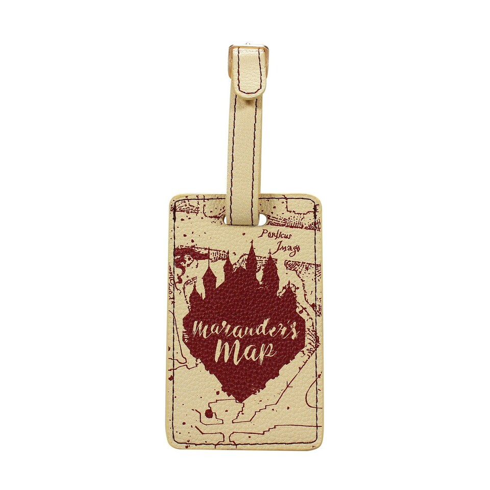 image 1 of Luggage Bag Tag - Harry Potter (Marauder's Map)