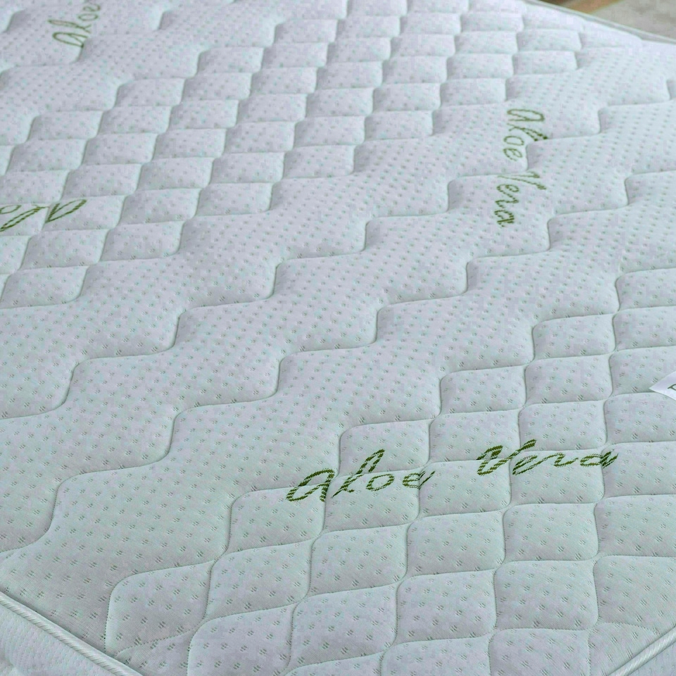 image 1 of Aloe Vera Pocket Sprung Memory Foam Mattress Single