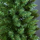 image 9 of HOMCOM 5ft Unlit Artificial Christmas Tree, Pencil Slim mas Tree with Solid Stand and Realistic Branches, Green