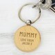 image 7 of Personalised Free Text Wooden Keyring
