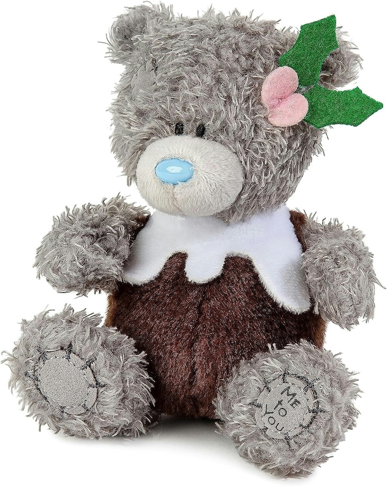 image 1 of Me to You Tatty Teddy Christmas Pudding Bear 10cm High