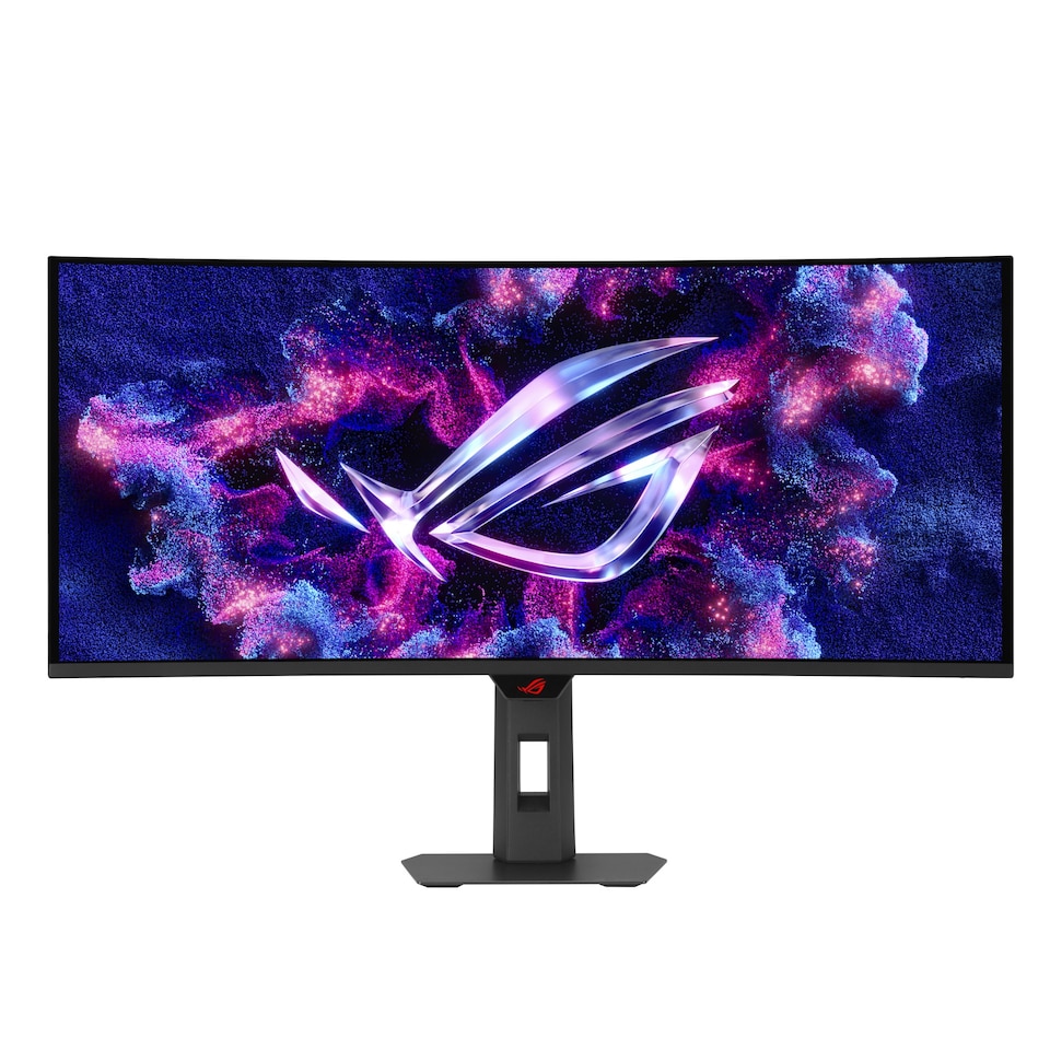 image 1 of ASUS ROG Strix XG34WCDG 34-Inch Ultrawide QD-OLED Quad HD Height Adjustable Curved G