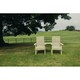 image 2 of Ergonomical Companion Seat, Love Seat Chair Set - L74 x W170 x H105 cm - Fully Assembled - Set of Waterproof Cushions Included