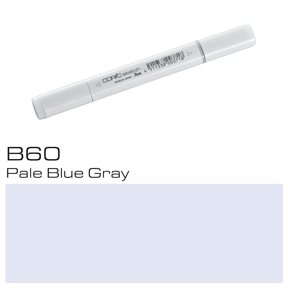 image 1 of Copic Sketch Marker, Pale Blue Gray, Single Pen