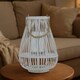 image 1 of Lentigo Small White Bamboo Lantern