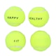 image 3 of 4PK Small Mini Interactive Tennis Ball Dog Play Time Throw Fetch Catch 4.8cm