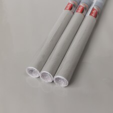 Sticky Back Plastic Glossy Light Grey Plain Kitchen Self-adhesive Vinyl Wrap for Cupboards, Doors and Furniture 67.5cm x 2m (3 rolls) - d-c-fix