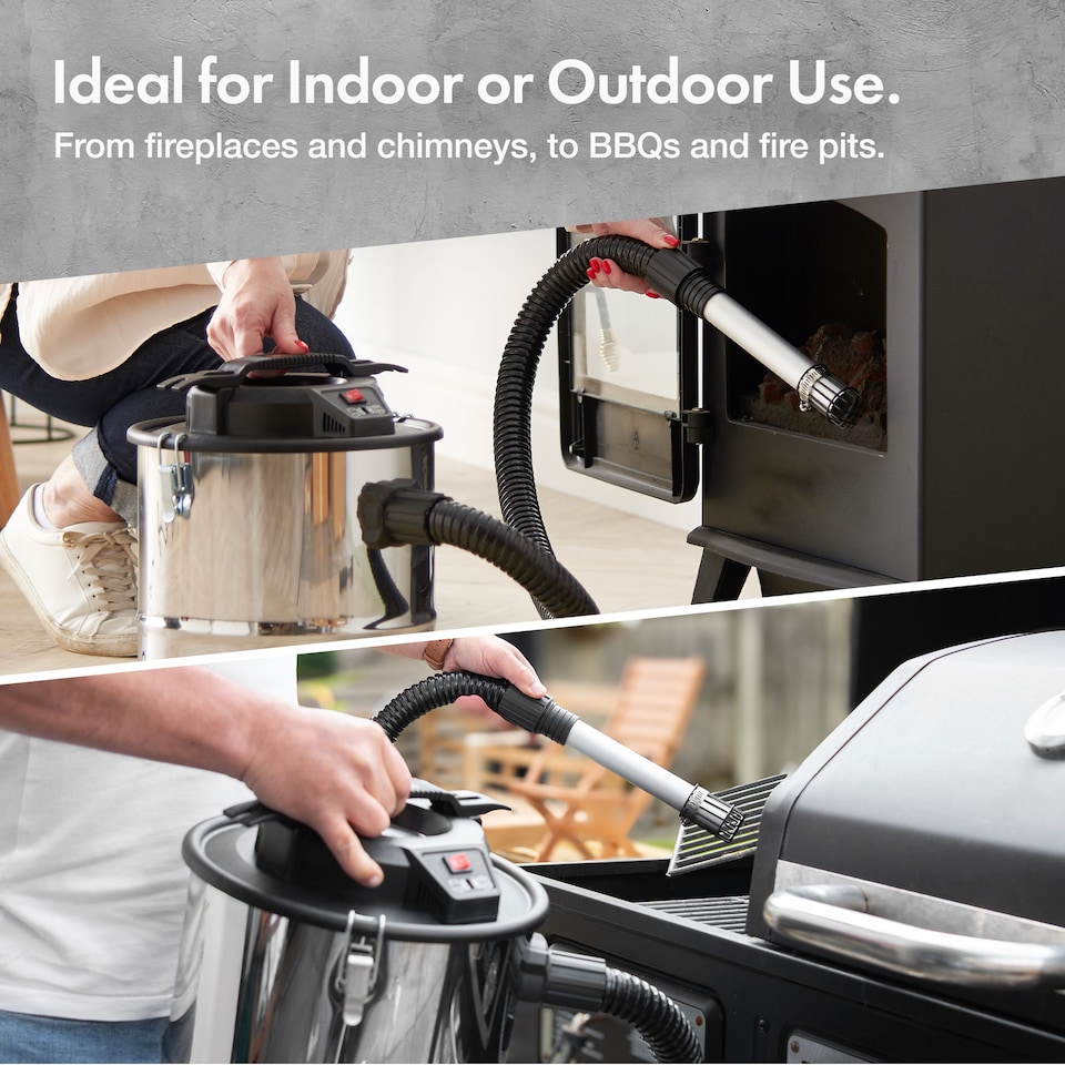 image 1 of VonHaus 15L Ash Vacuum Cleaner for Home or Workshop