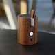 image 4 of Gingko Drum Light Bluetooth Speaker, Walnut Wood