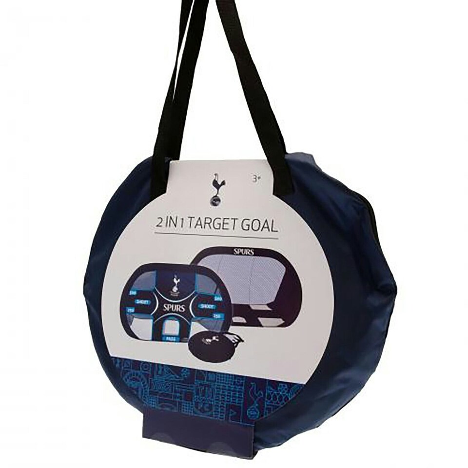 image 1 of Tottenham Hotspur FC 2 in 1 Pop Up Football Goal - Navy/White - One Size