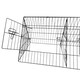 image 3 of HugglePets Triangle Metal Hutch - 5Ft Silver