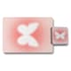 image 1 of Set Of 12 Pink Butterfly Placemats And Coasters With Wood Bottom