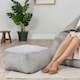 image 2 of icon Theo Beanbag Footstool Corduroy Grey | Grey | M