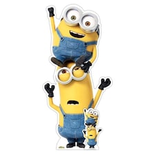 Kevin and Bob Minions 2 Lifesize Cardboard Cutout 147cm