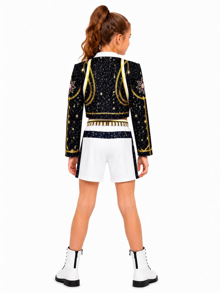 image 1 of Girls Starlight Diva Kids Halloween Childs Fancy Dress Costume Outfit (Small 3-4 Years)