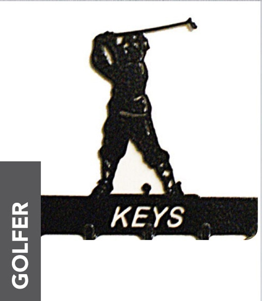 PoppyForgeGolferKeyHolderKEY11