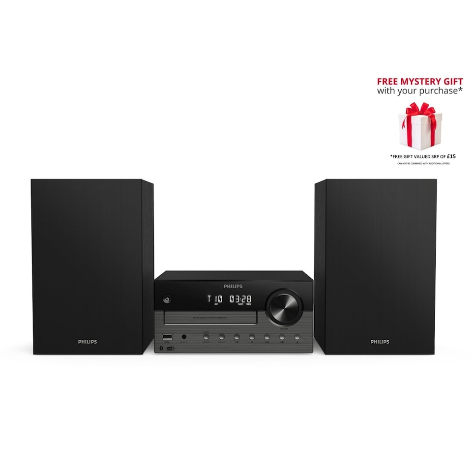 image 1 of Philips TAM4505M2 Hi Fi System  in Black
