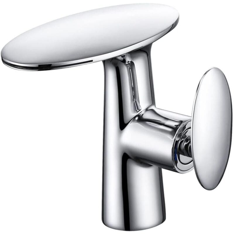 White brass basin faucets waterfall bathroom single handle cold and hot water vessel sink mixer tap,white