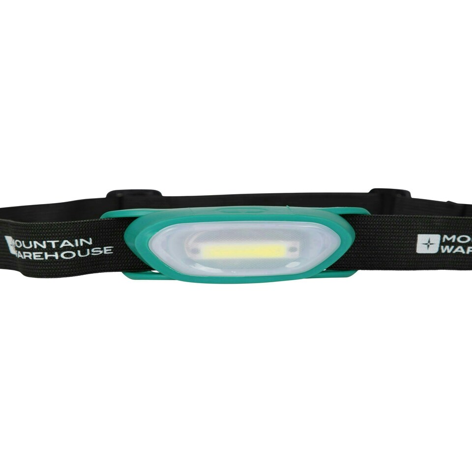 image 1 of Mountain Warehouse Cob Active Head Torch Lightweight Camping Hiking Flashlight