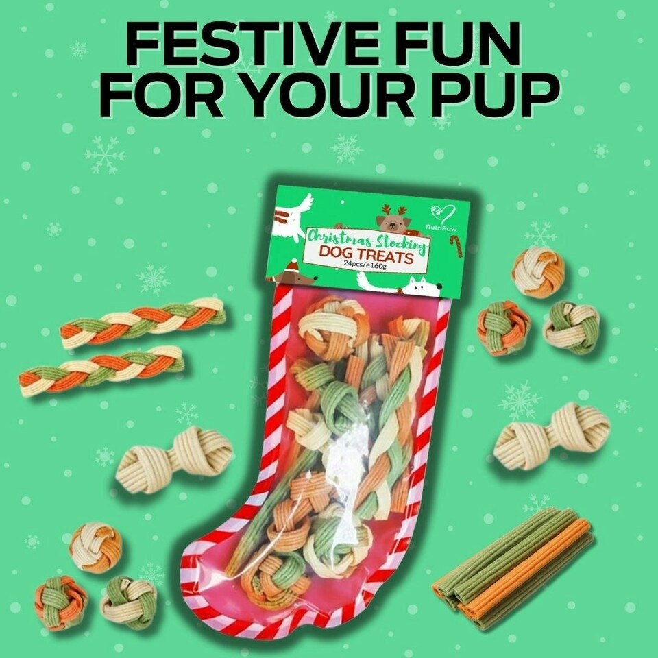 image 1 of Dog Christmas Stocking