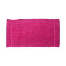 Towel City Luxury Bath Towel - Fuchsia - One Size