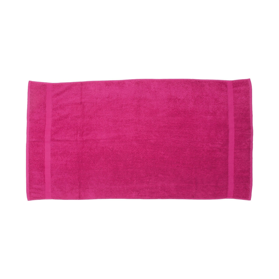 Towel City Luxury Bath Towel - Fuchsia - One Size