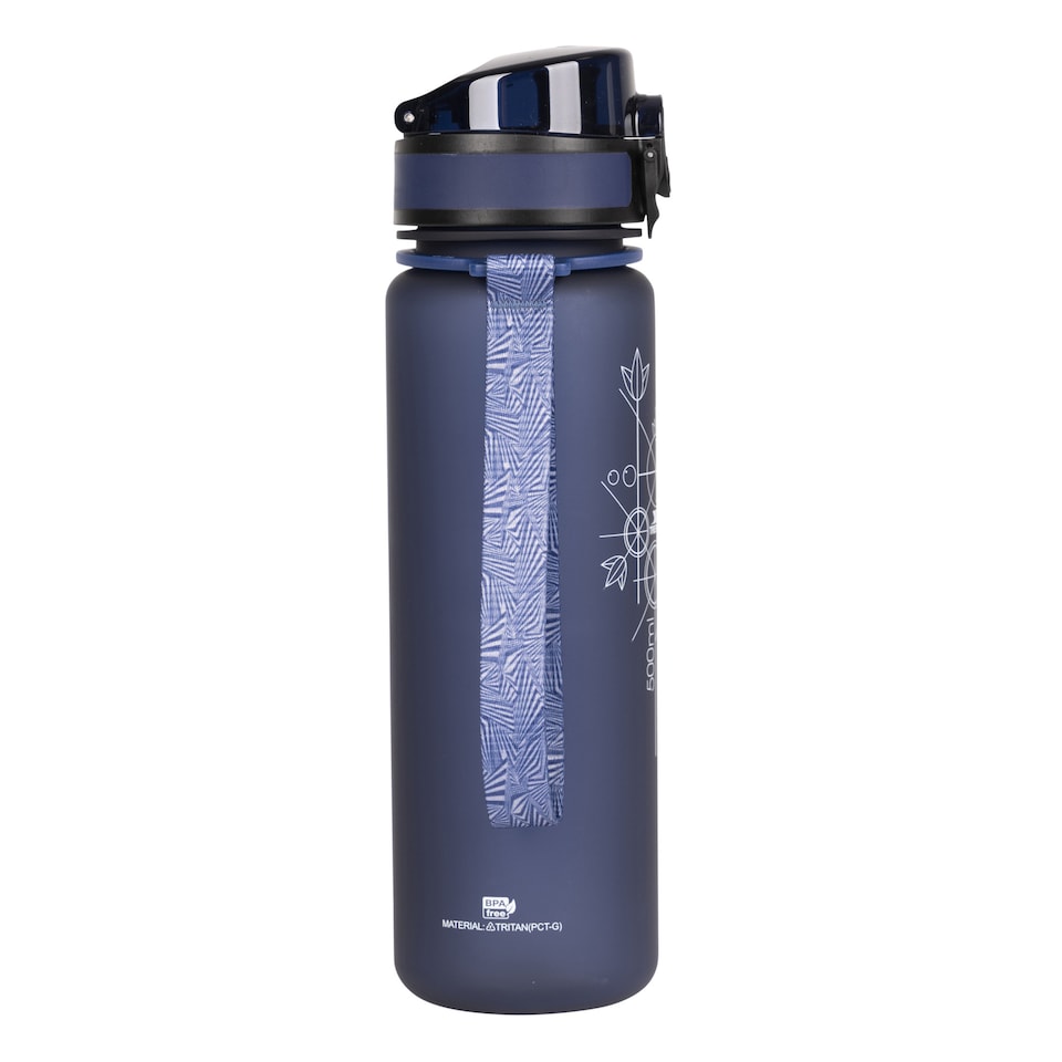 image 1 of Trespass Flintlock Sports Bottle | Blue | Dark Blue | 1