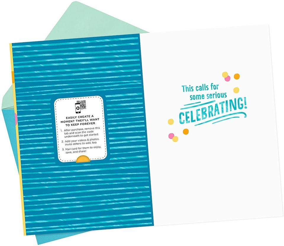 image 1 of Personalized Video Congratulations Card, Yay You (Record Your Own Video Greeting)
