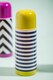 image 3 of Interiors by Premier Stainless Steel Stripe 350ml Vacuum Flask, Leak-Proof Thermos Travel Flask For Hot and Cold Beverages