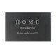 image 2 of Personalised HOME Slate Rectangle Placemat Black