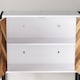 image 8 of HOMCOM Bathroom Cabinet Wall Mounted, Bathroom Wall Cabinet Medicine Cabinet with 2 Doors, Adjustable Shelf, Walnut | Brown | Walnut brown