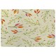 image 1 of Green Branches on Light Background (Rug) Green | Medium: 80x150cm
