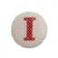 Red on White Letter I