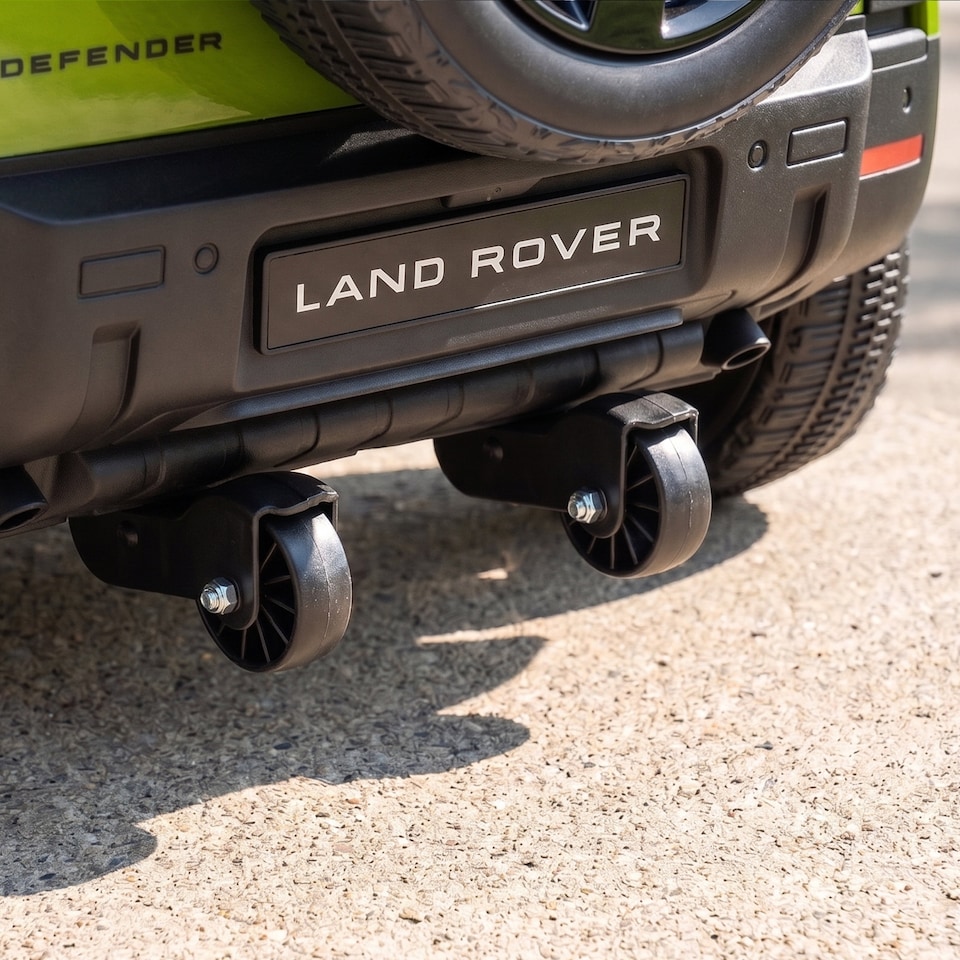 image 1 of AIYAPLAY Land Rover Defender Licensed 12V Kids Ride on Car w/ Remote