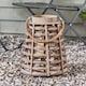 image 1 of Durban Conical Bamboo Lantern Brown