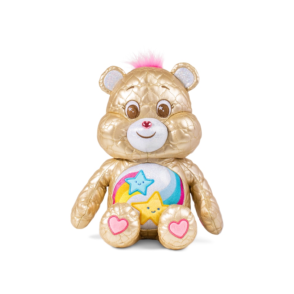 image 1 of Limited Edition 35cm Dare To Care Quilted Care Bear