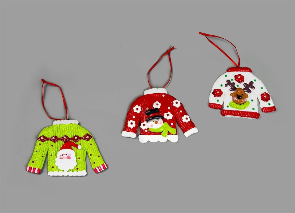 image 1 of Christmas Tree Hanging Decorations 3Pcs Jumpers