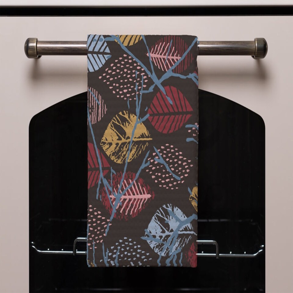 image 1 of Prints Of Autumn Leaves (Kitchen Towel)