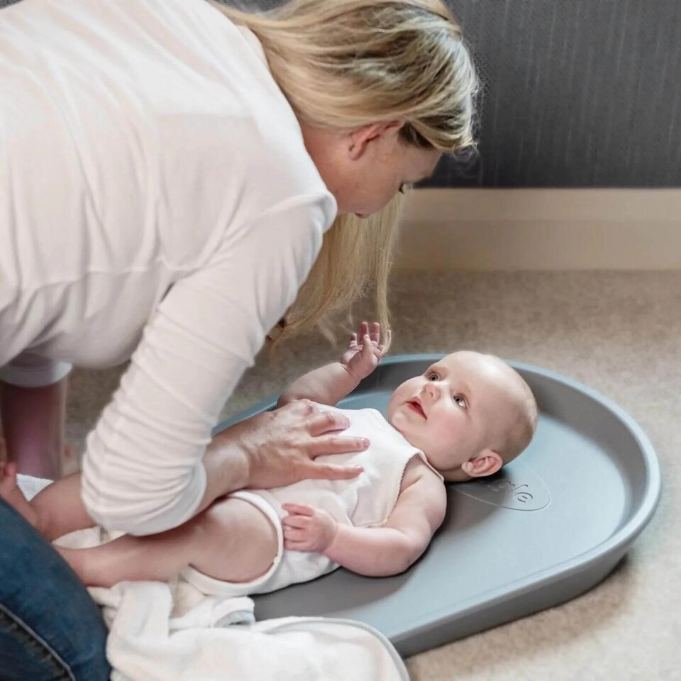 image 1 of Shnuggle Squishy Changing Mat | Grey