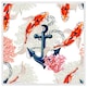 image 1 of Anchor & fish (Picture Frame) White | XL