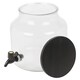 image 8 of 5.2L Glass Beverage Dispenser with Tap & Wooden Lid