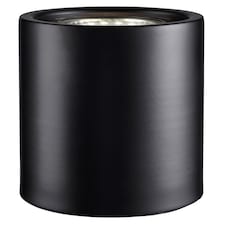 Small and Contemporary Matt Black LED Table-Floor Lamp Uplighter | Black
