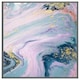 image 1 of Pink & blue marble (Picutre Frame) Grey | XS
