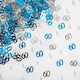 image 5 of 2 Packs of 14g 60th Blue Happy Birthday Confetti Sprinkles