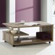 image 2 of Bailey Coffee Table in Antique Oak