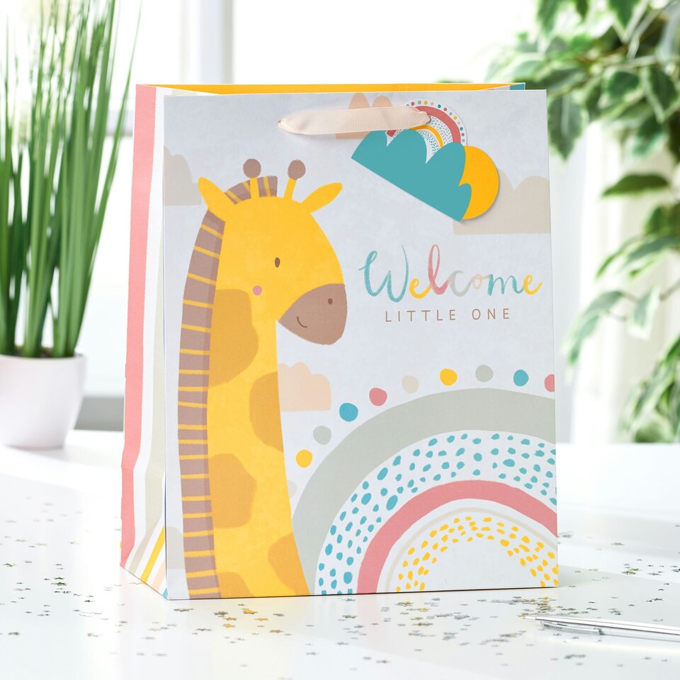image 1 of Welcome Baby Large Gift Bag - Pack of 3