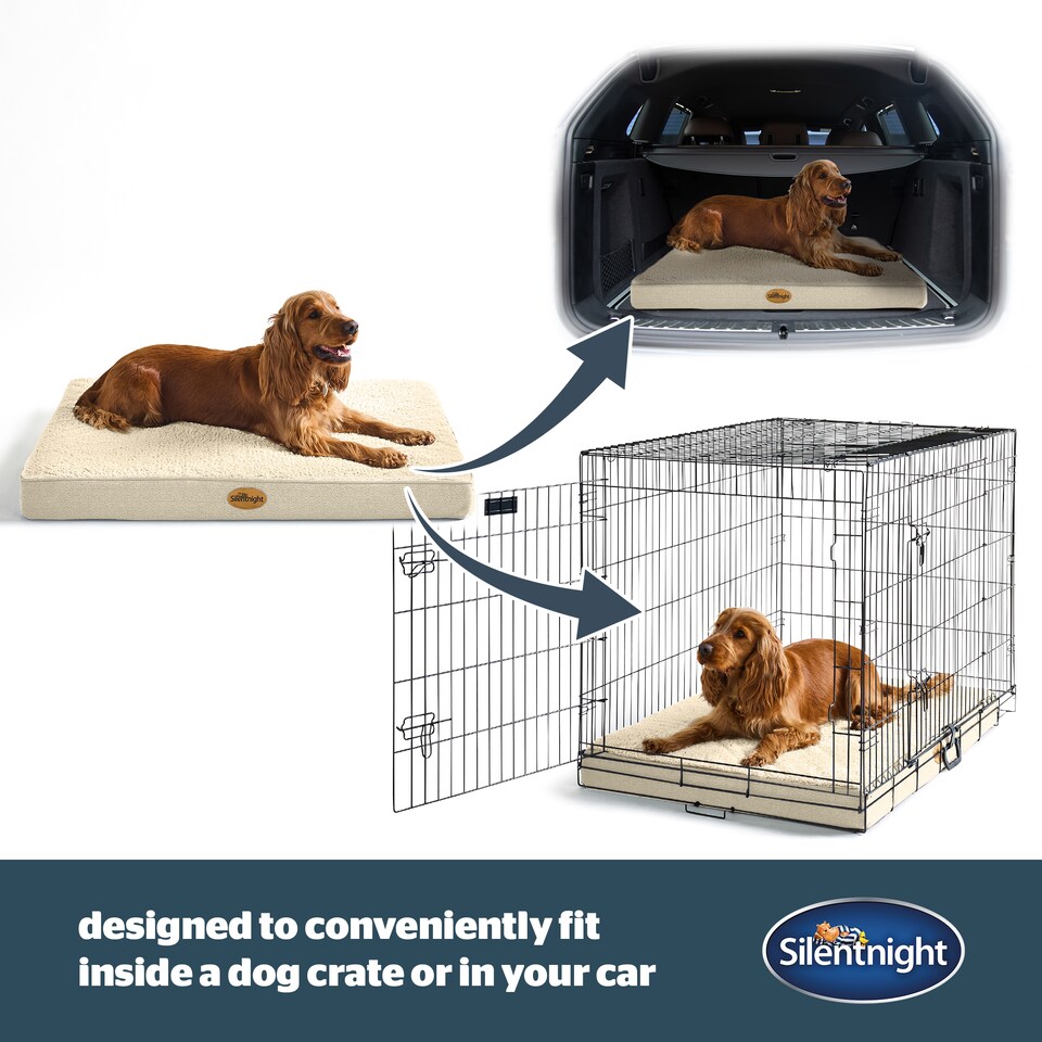 image 1 of Silentnight Firm Support Crate Mattress Pet Bed