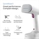 image 4 of Braun QuickStyle 5 Garment Steamer GS5011 - White & Purple