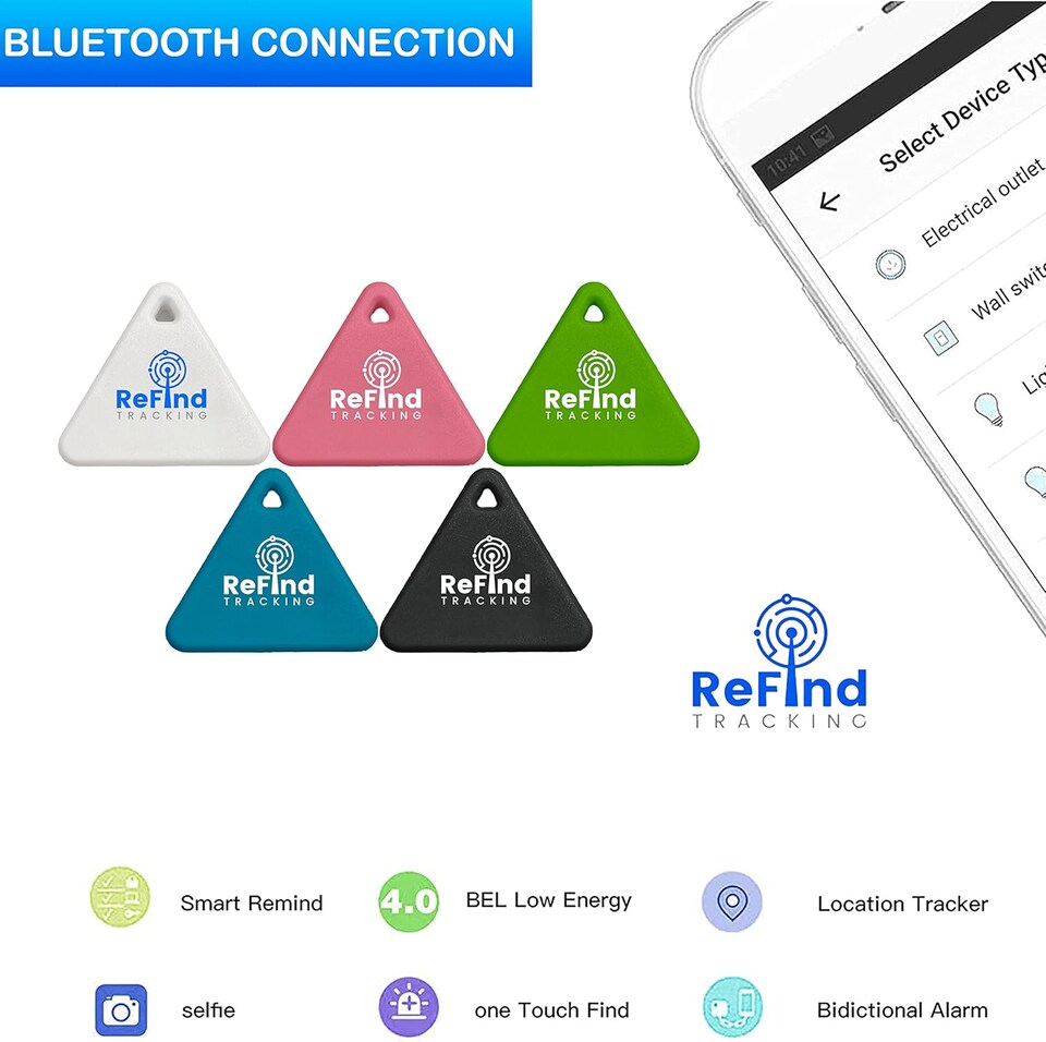 image 1 of R3 Smart Tracker for Android & iPhone Bluetooth 5.0 Samsung GPS AirTag